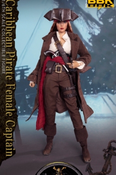 1/6 scale BBK-017 Pirates of the Caribbean Female Captain Sophia Collectible Figure