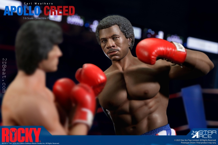 1/6 Scale Star Ace SA-0128 Apollo Creed Standard Version Figure