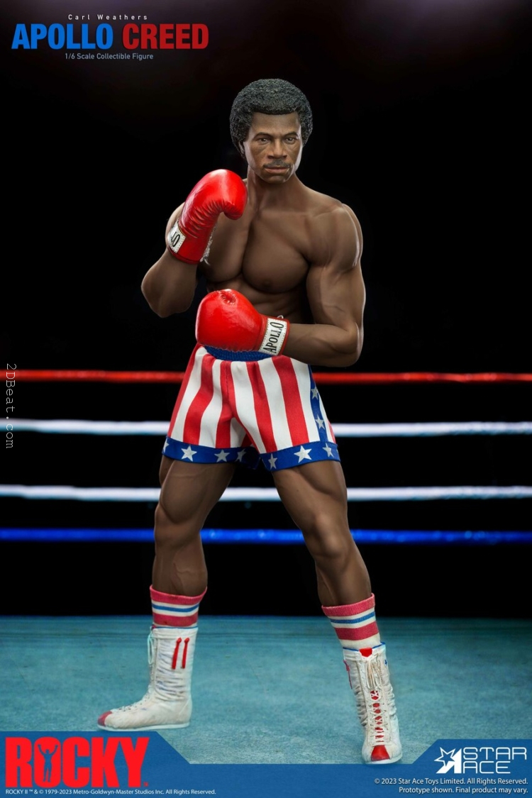 1/6 Scale Star Ace SA-0128 Apollo Creed Standard Version Figure