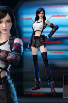 1/6 scale ASTOYS Tifa Lockhart Final Fantasy VII action figure