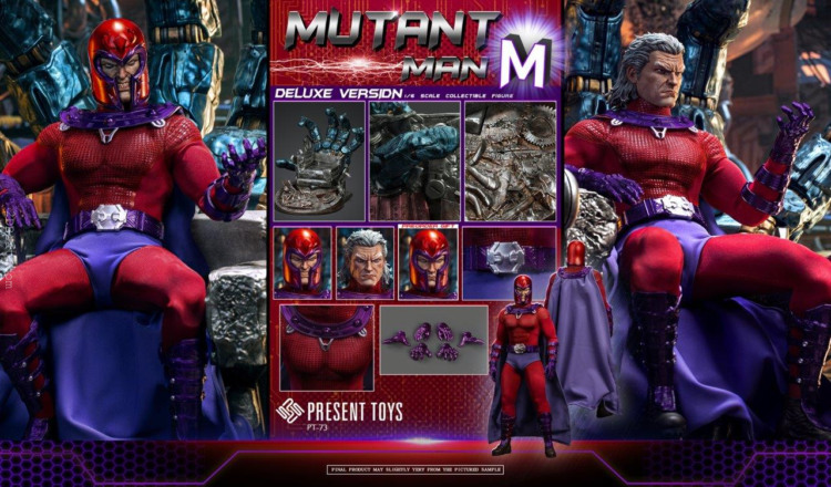 1/6 Present Toys SP73 X-Men Magneto Deluxe Collector Figure