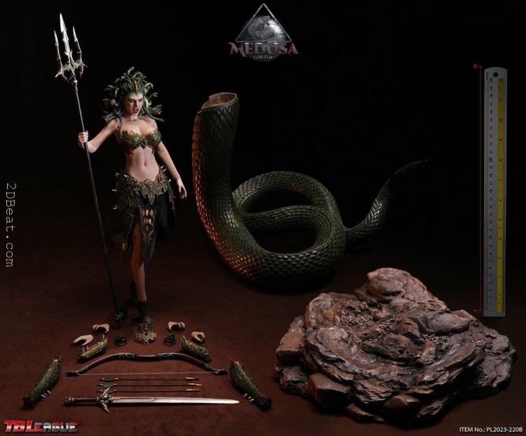 TBLeague PL2023-220B Medusa Gold Collectible 1/6 action figure