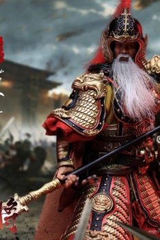 1/12 Scale 303 Toys 303TSG005 Three Kingdoms HUANG ZHONG, HANSHENG DELUXE FIGURE VERSION