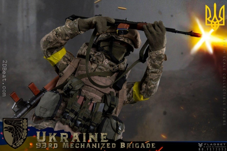 1/6 Scale FLAGSET FS-73053 Ukraine 93rd Mechanized Brigade Anti Tank Gunner Action Figure