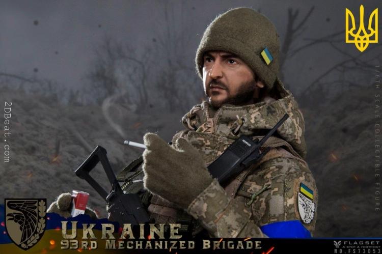 1/6 Scale FLAGSET FS-73053 Ukraine 93rd Mechanized Brigade Anti Tank Gunner Action Figure