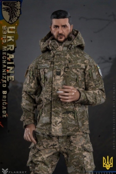 1/6 Scale FLAGSET FS-73053 Ukraine 93rd Mechanized Brigade Anti Tank Gunner Action Figure