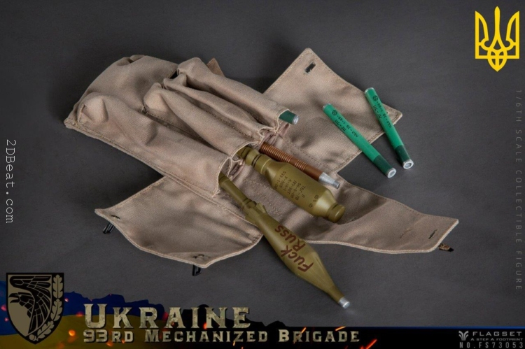 1/6 Scale FLAGSET FS-73053 Ukraine 93rd Mechanized Brigade Anti Tank Gunner Action Figure