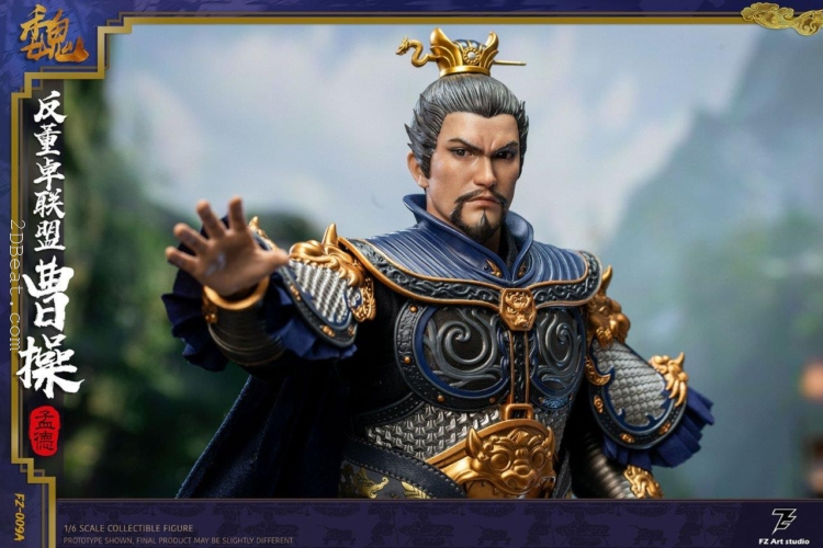 1/6 Scale FZ Art studio × HAOYUTOYS FZ-009A Wei Anti Dong Zhuo Alliance Mengde Cao Figure