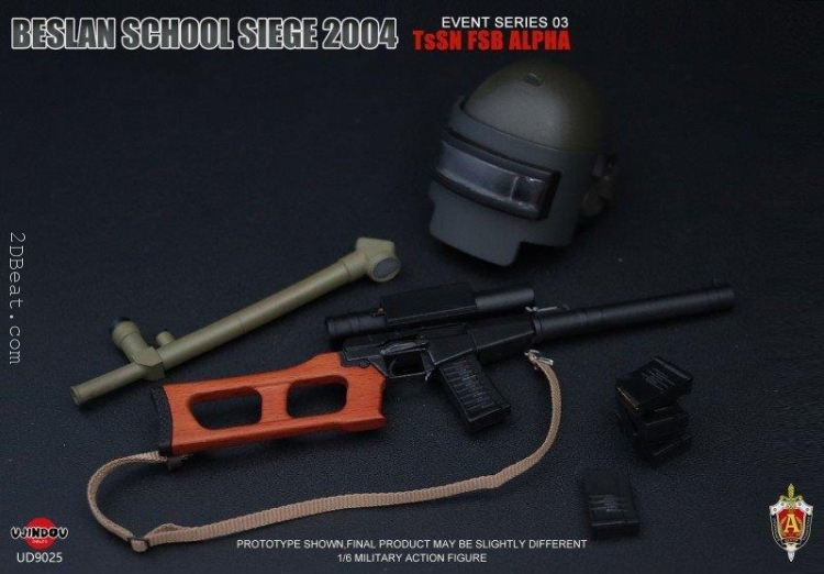 1/6 Scale UJINDOU UD-9025 TsSN FSB at Beslan School Siege 2004 Figure