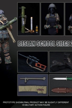 1/6 Scale UJINDOU UD-9025 TsSN FSB at Beslan School Siege 2004 Figure