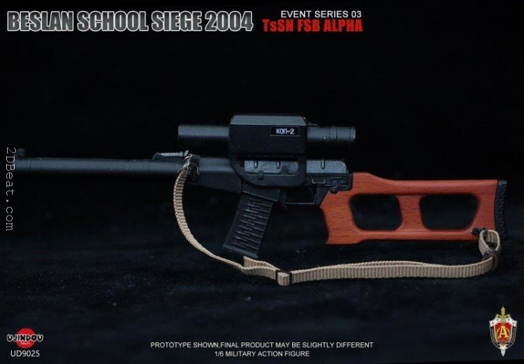 1/6 Scale UJINDOU UD-9025 TsSN FSB at Beslan School Siege 2004 Figure