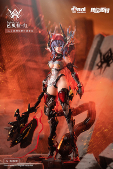 1/9 Scale AniMester Movable Thunderbolt Squad Barbera Red Action Figure