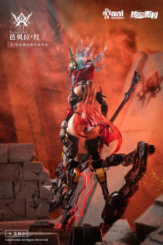 1/9 Scale AniMester Movable Thunderbolt Squad Barbera Red Action Figure