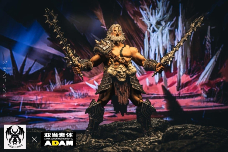 1/12 Scale 303 Toys NTS-DF001 Three Kingdoms Barbarian Berserker Figure