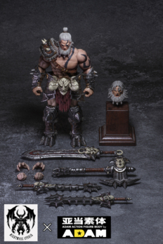 1/12 Scale 303 Toys NTS-DF001 Three Kingdoms Barbarian Berserker Figure