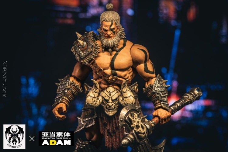 1/12 Scale 303 Toys NTS-DF001 Three Kingdoms Barbarian Berserker Figure