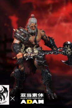 1/12 Scale 303 Toys NTS-DF001 Three Kingdoms Barbarian Berserker Figure