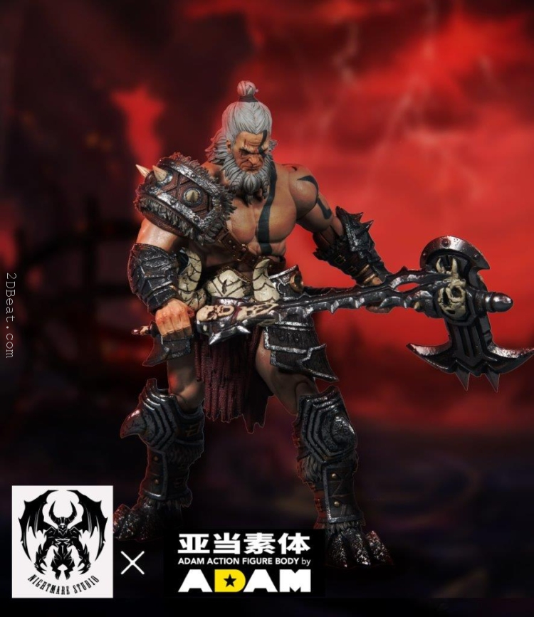 1/12 Scale 303 Toys NTS-DF001 Three Kingdoms Barbarian Berserker Figure