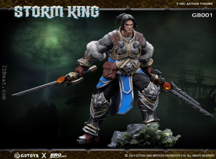 1/12 scale GDTOYS X BROTOYS BRO-GB001 World of Warcraft Varian Wrynn Action Figure