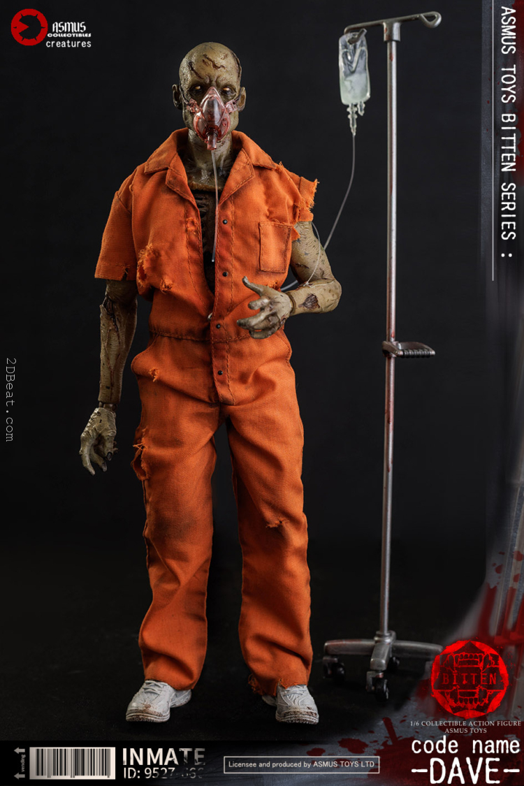 1/6 Scale Asmus Toys BIT004A Bitten Series Dave action figure