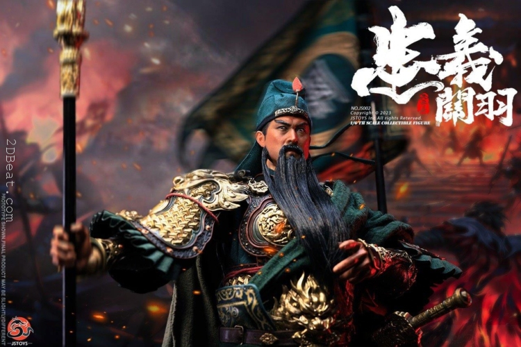 1/6 Scale JSTOYS JST-002 Guan Yu A.K.A Yunchang Exclusive Boxed Figure