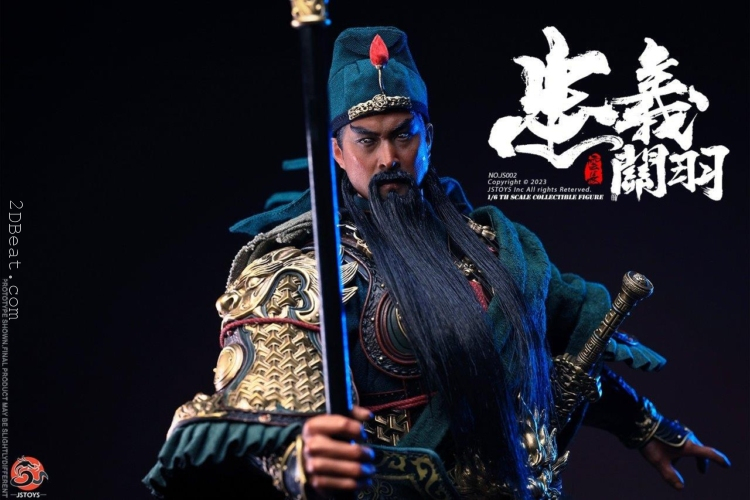 1/6 Scale JSTOYS JST-002 Guan Yu A.K.A Yunchang Exclusive Boxed Figure