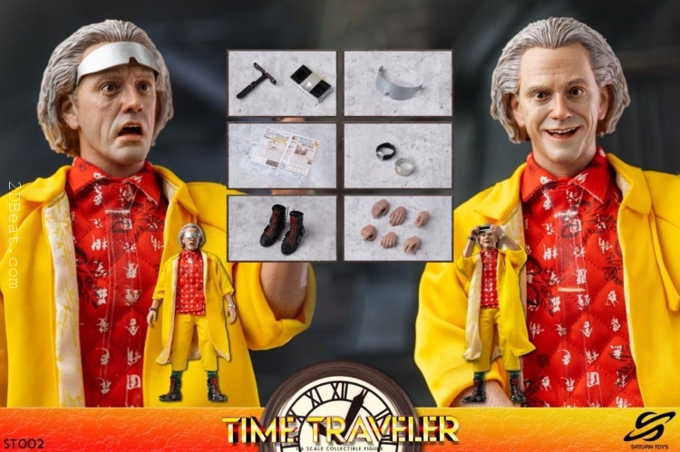 1/6 Scale SaturnToys STT-002 Time Traveler Action Figure Collectibles Figures