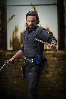 1/6 Scale Threezero The Walking Dead SiXTH Rick Grimes (Season 7) Action Figure