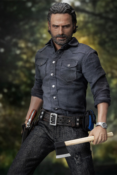 1/6 Scale Threezero The Walking Dead SiXTH Rick Grimes (Season 7) Action Figure