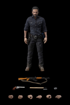 1/6 Scale Threezero The Walking Dead SiXTH Rick Grimes (Season 7) Action Figure