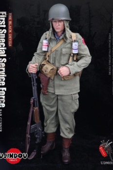 1/6 Scale UJINDOU UD-9031 WWII US First Special Service Force BAR Gunner Figure