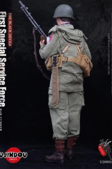 1/6 Scale UJINDOU UD-9031 WWII US First Special Service Force BAR Gunner Figure