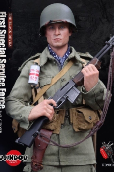 1/6 Scale UJINDOU UD-9031 WWII US First Special Service Force BAR Gunner Figure