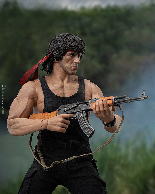 1/6 Scale Threezero Rambo: First Blood Part II John Rambo