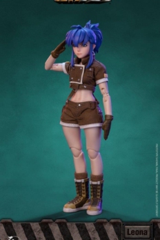 1/12 Scale Tunshi Studio TSS-012 SNK Metal Slug XX Leona Heidern Figure