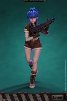 1/12 Scale Tunshi Studio TSS-012 SNK Metal Slug XX Leona Heidern Figure