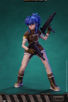 1/12 Scale Tunshi Studio TSS-012 SNK Metal Slug XX Leona Heidern Figure