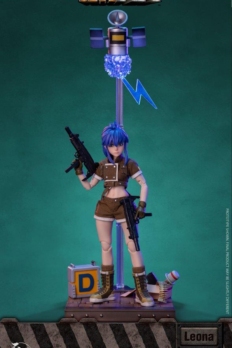 1/12 Scale Tunshi Studio TSS-012 SNK Metal Slug XX Leona Heidern Figure