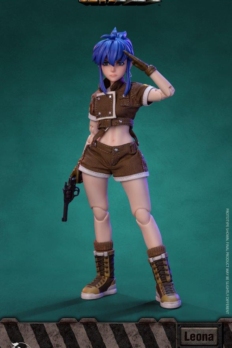 1/12 Scale Tunshi Studio TSS-012 SNK Metal Slug XX Leona Heidern Figure