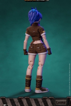 1/12 Scale Tunshi Studio TSS-012 SNK Metal Slug XX Leona Heidern Figure