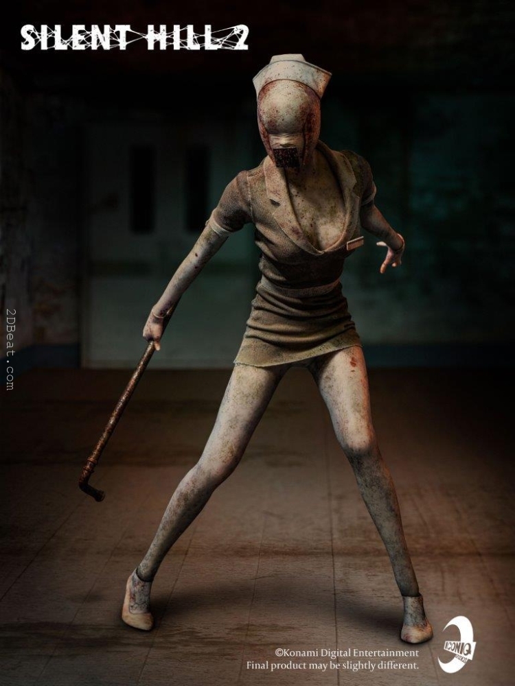 1/6 Scale Iconiq Studios IQ-GS02 Silent Hill 2: Bubble Head Nurse Collectibles Figure