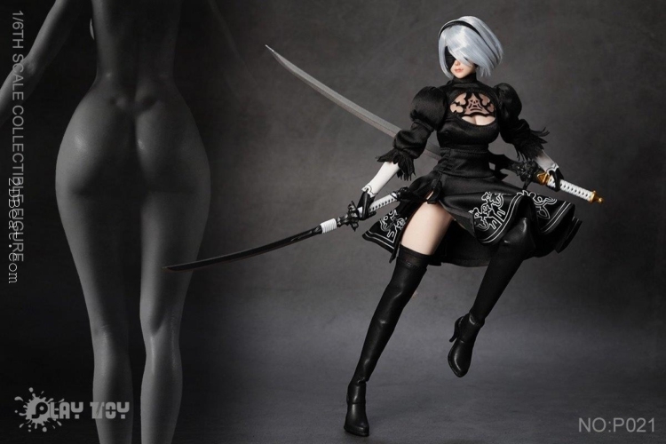 1/6 Scale Play Toy P021 NieR: Automata 2B Action Figure