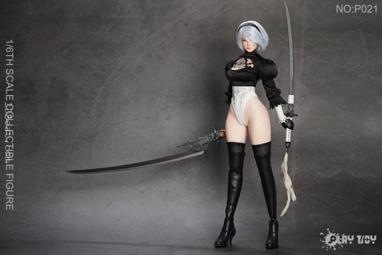 1/6 Scale Play Toy P021 NieR: Automata 2B Action Figure