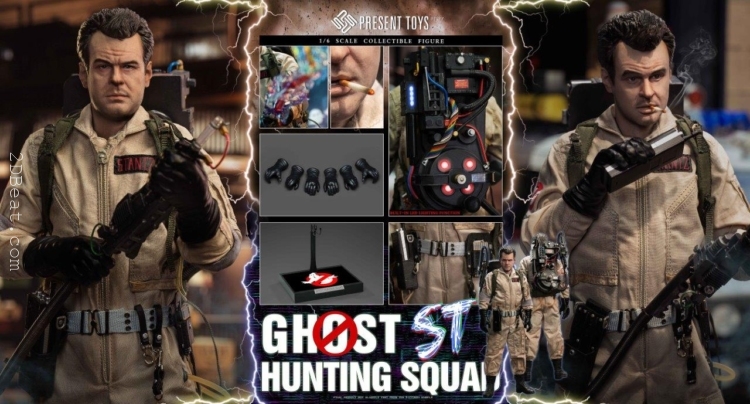 1/6 Scale Present Toys SP77 Ghost Hunting Squad ST Collector Figure