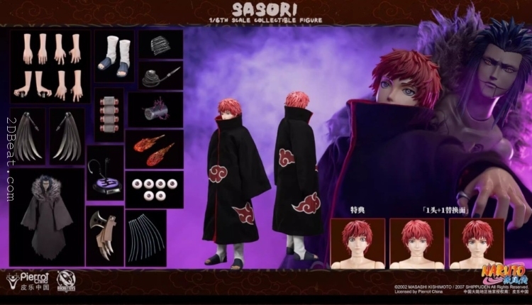 Mô hình 1/6 Rocket Toys ROC-010 Sasori Naruto: Shippuden Action Figure