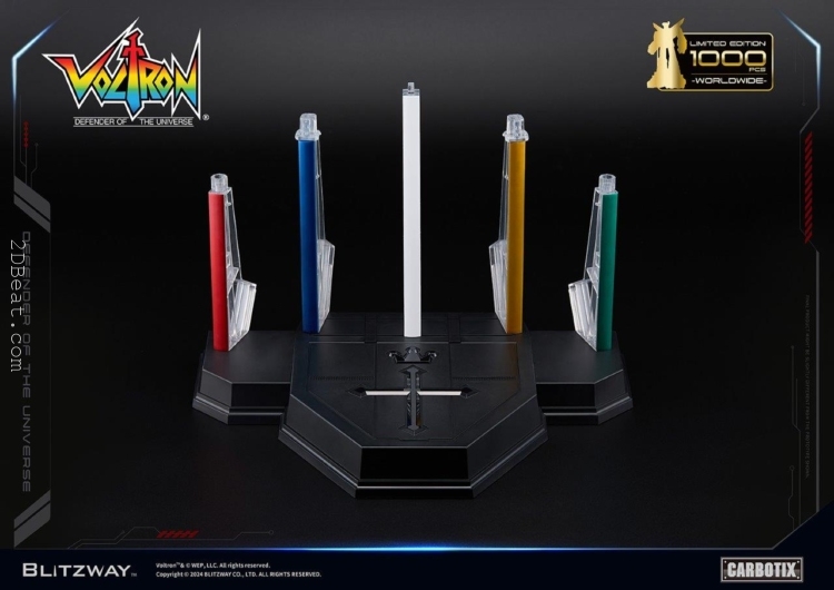 BLITZWAY 38CM Tall Black Voltron Base