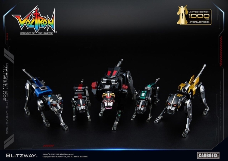 BLITZWAY 38CM Tall Black Voltron Collectible Figure