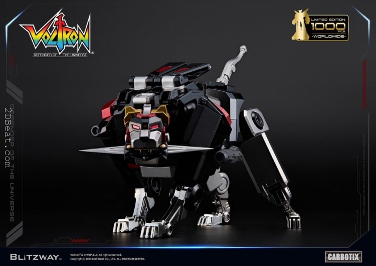 BLITZWAY 38CM Tall Black Voltron Collectible Figure