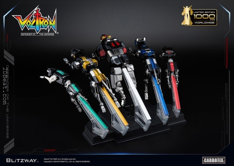 BLITZWAY 38CM Tall Black Voltron Collectible Figure