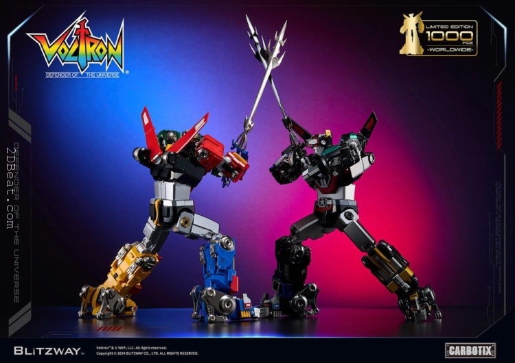 BLITZWAY 38CM Tall Black Voltron Collectible Figure